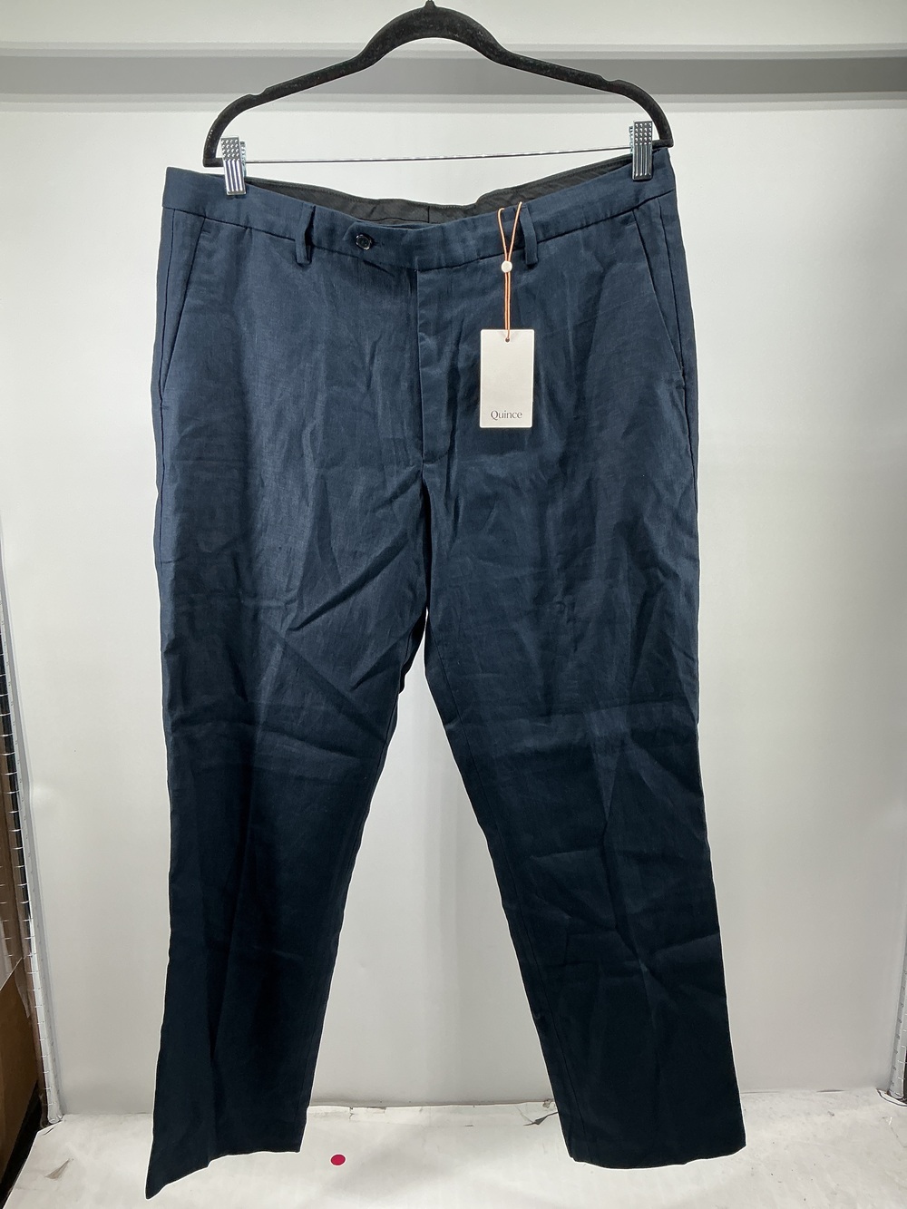 100% European Linen Tailored Dress Pants